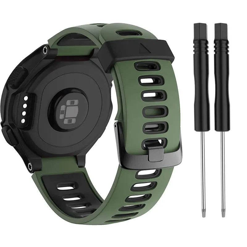 Watchband For Garmin Forerunner 735XT Silicone Wristband Smartwatch Band For Forerunner 735 220 230 235 620 630 Bracelet Strap