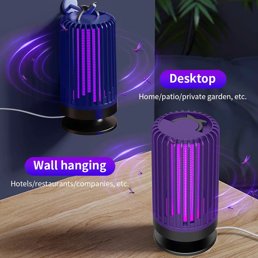 Portable Mosquito Killer Lamp Electric Fly Trap Insect Killer USB Outdoor Mute Anti Mosquito Lamp Mosquito Repellent Machine