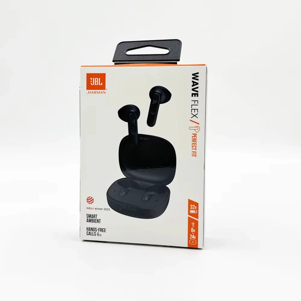 JBL WAVE FLEX True Wireless Bluetooth Headphones Semi-in-ear music headphones call noise cancellation Earphone bluetooth Mouse