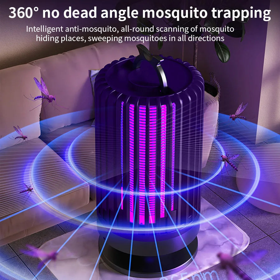 Portable Mosquito Killer Lamp Electric Fly Trap Insect Killer USB Outdoor Mute Anti Mosquito Lamp Mosquito Repellent Machine