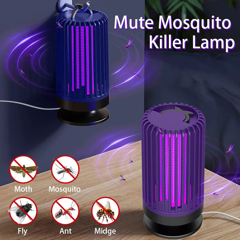 Portable Mosquito Killer Lamp Electric Fly Trap Insect Killer USB Outdoor Mute Anti Mosquito Lamp Mosquito Repellent Machine