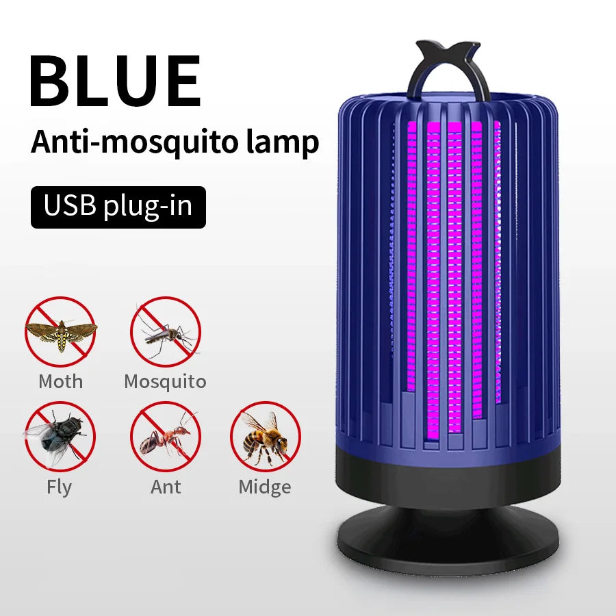 Portable Mosquito Killer Lamp Electric Fly Trap Insect Killer USB Outdoor Mute Anti Mosquito Lamp Mosquito Repellent Machine