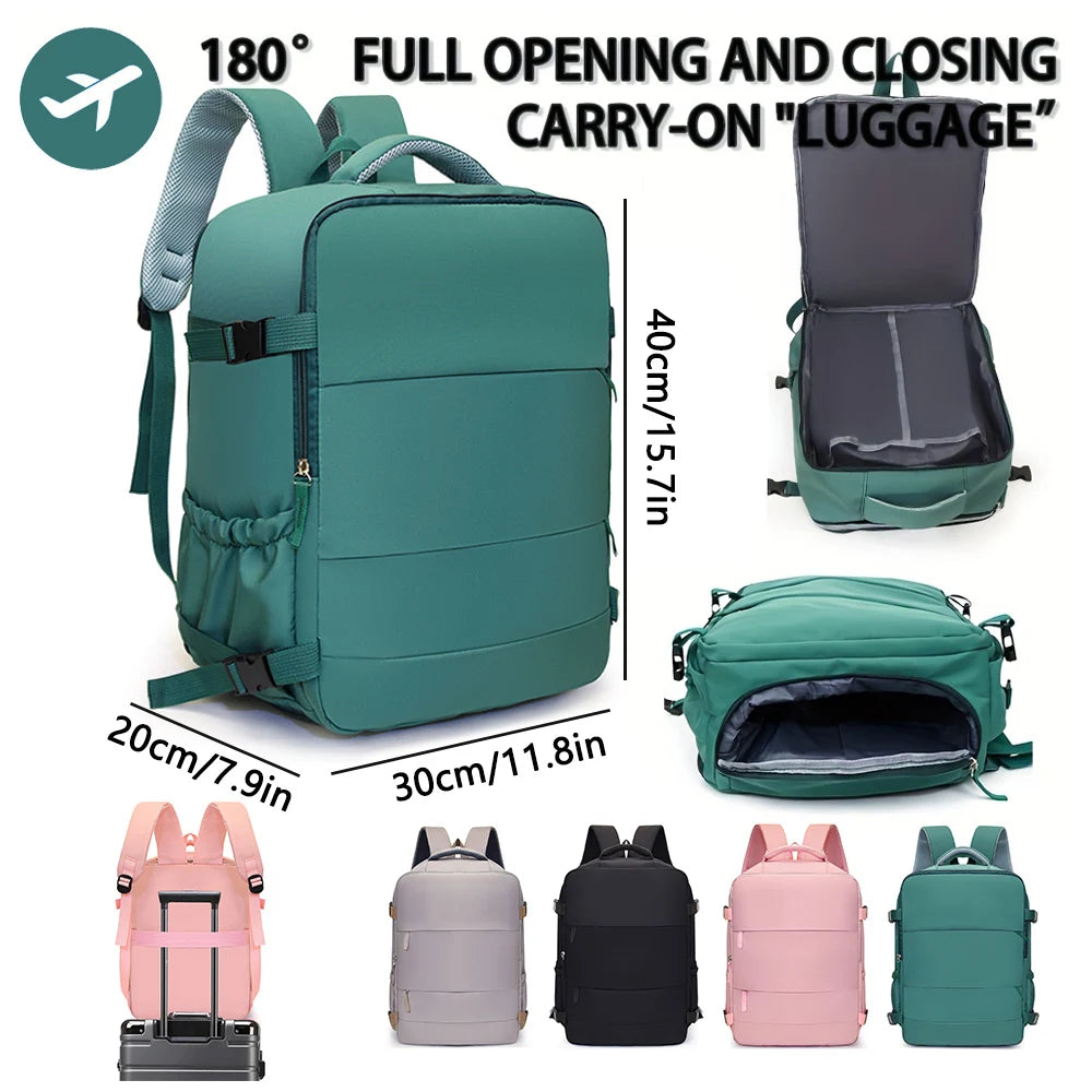 40X30X20Cm Boarding Travel Backpack, Compatible with Ryanair, Easyjet, and Wizardair Budget Backpacks (Selected Products)