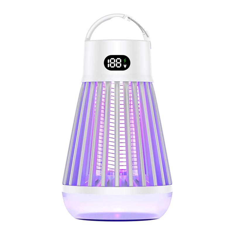 USB Camping lamp 2-in-1 charging Portable Electric Mosquito Lamp Automatic mosquito lure physical electric shock mosquito killer