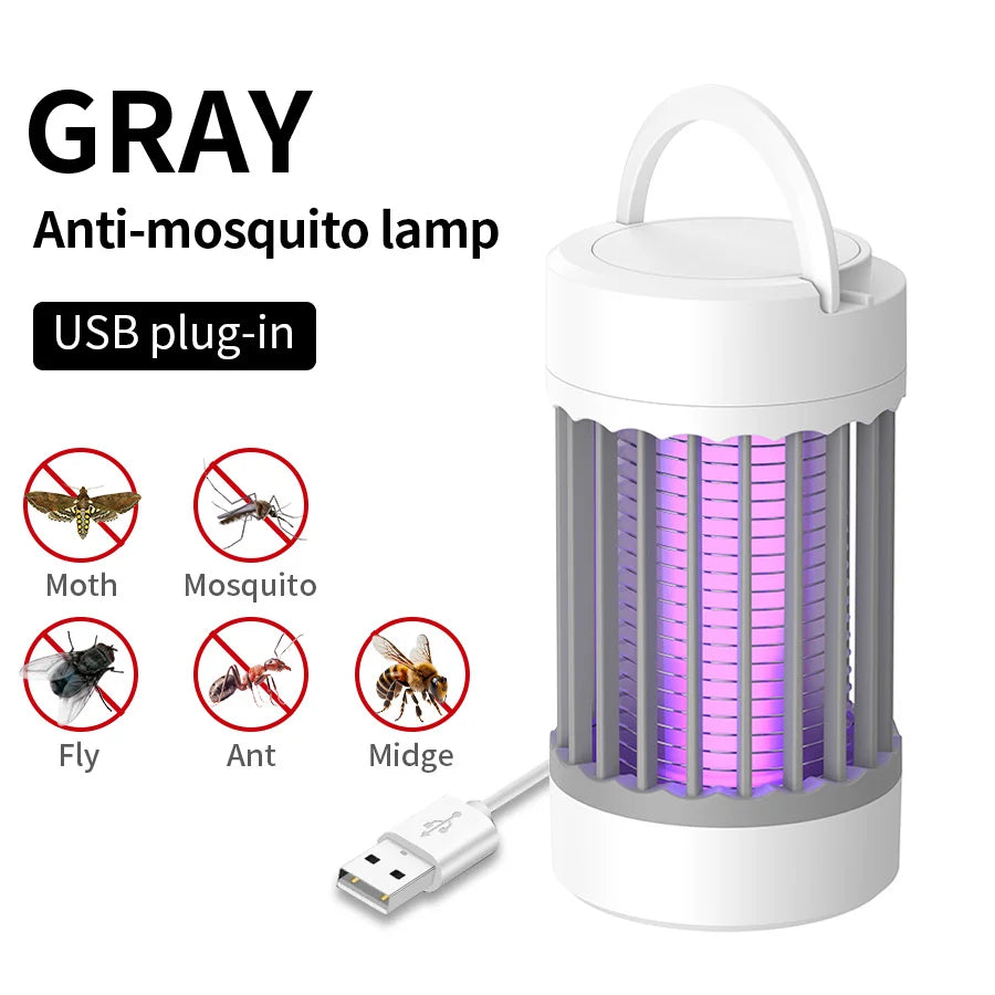 Portable Mosquito Killer Lamp Electric Fly Trap Insect Killer USB Outdoor Mute Anti Mosquito Lamp Mosquito Repellent Machine